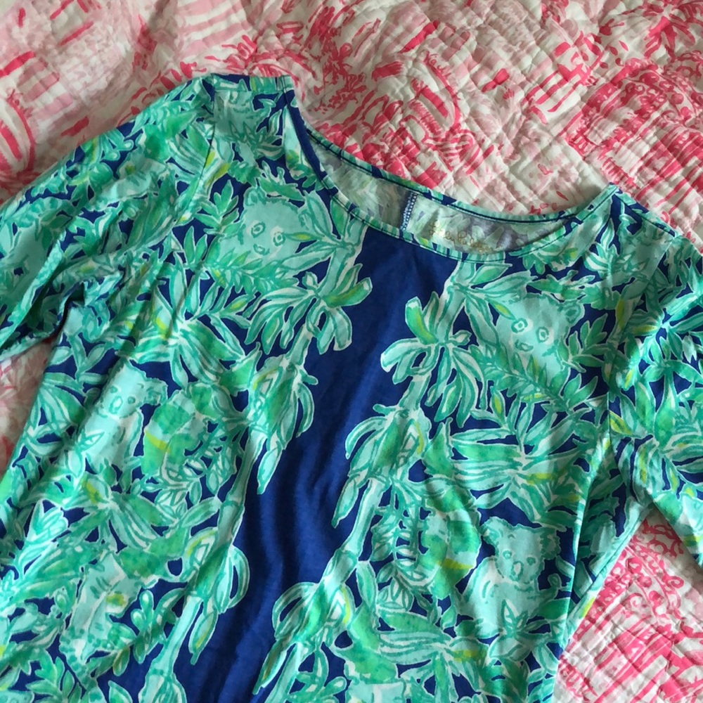 Lilly Pulitzer Marlowe Dress Koala the Wild